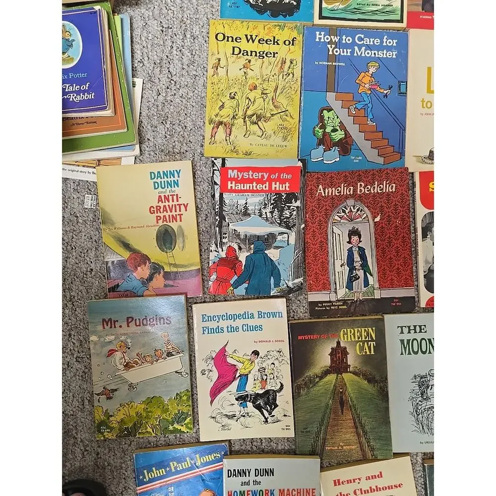 Vtg Lot SBS TX Scholastic & Others PB Books 1960s-90s VTG Variety Of Titles Rare